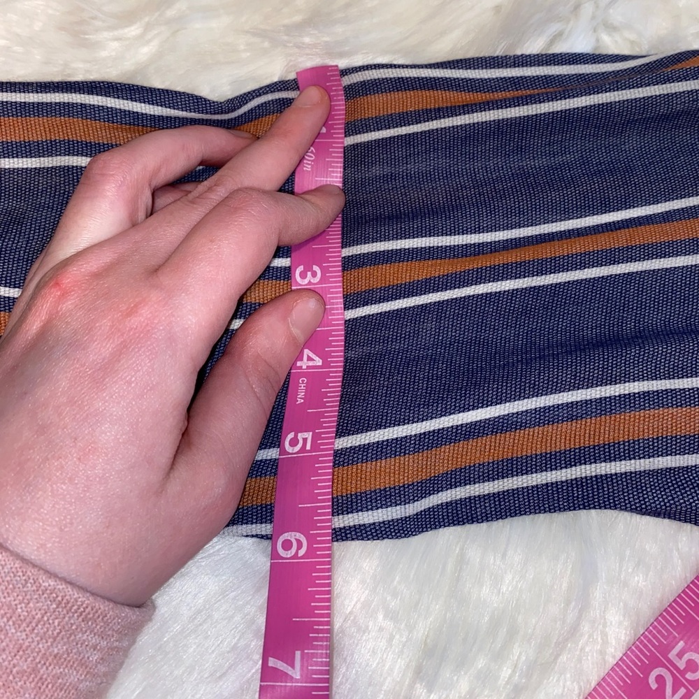 Universal Thread stripped flowy button down size … - image 11